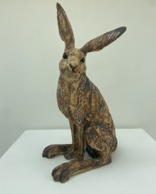 Seated Hare, Stoneware - £750