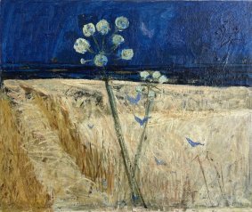 Butterflies, Egerton, Kent Landscape, oil on canvas - £4,240 NOW SOLD