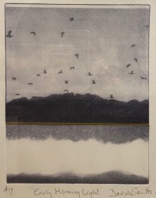 Early Morning Light, A/P, Hand Finished Etching, 33x38.5cm inc. frame - £198