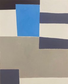 Azul, oil on panel, 41.5x51cm no frame - £480