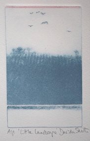 Little Landscape A/P, 22.5x26.5cm inc. frame - £185 NOW SOLD