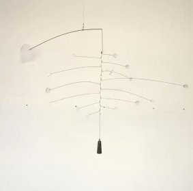“Moon”, Steel wire & Perspex (127g) - £250 NOW SOLD