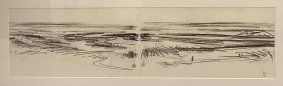 Landscape, 26x66.5cm inc. frame - £380