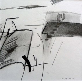 Harbour Steps, charcoal - £225
