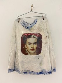 Frida Kahlo, sweatshirt, raku - £75