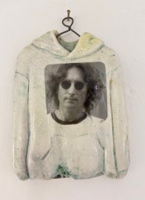 John Lennon, sweatshirt, raku - £75