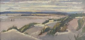 Sunday Morning, Camber, oil on board - £725