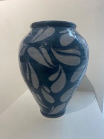 Tall Jar, stoneware pottery, H:26cm, D:21cm - £150
