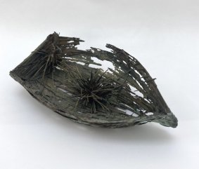 Allium Boat, cast bronze - £425