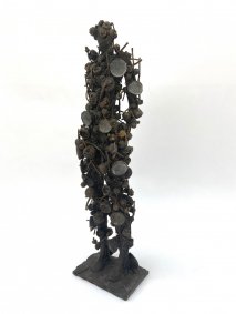 Resting Figure with Acorns, cast bronze - £800