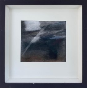 Lost Horizon 4, pastel on paper, 26x26cm inc. frame - £375