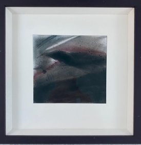 Lost Horizon 5, pastel on paper, 26x26cm inc. frame - £375