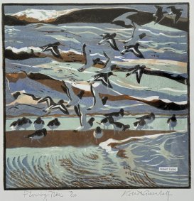 Flowing Tide, 7/100, woodcut - £195