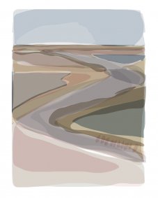 Rye Reserve, Summer, Giclée print, unframed - £230