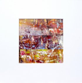 Autumn, Winter, Spring, oil on canvas, 25.5x25.5cm inc. frame - £350 - £350