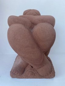 Woman, Sandstone, h30cm x w20cm x d20cm - £4,250