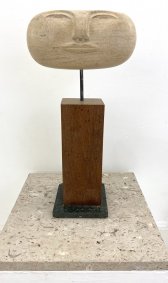 Head, 2000, Ancaster stone on base - £1,250