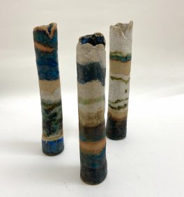 Sea Stacks, stoneware vases - £48 each