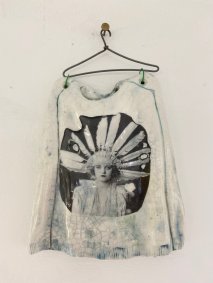 Tallulah Bankhead, sweatshirt, raku - £75