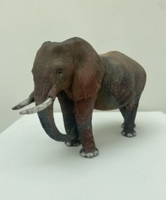 Elephant, ‘Dawn to Dusk’, Raku - £885 NOW SOLD