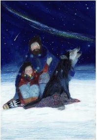 Night Picnic With Daddy,  framed print on Hahnemuhle ‘Photo Rag’ 308gsm archival print paper - £210, also available unframed £95