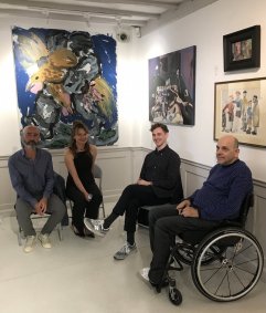 Artists 'In Conversation' event with John Wiltshire, Louise Simkiss, Dr Dairmuid Hester, David Lock