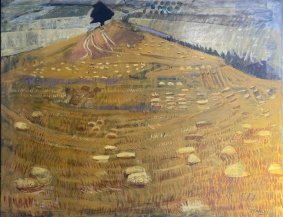 Barley Fields Egerton Kent Oil On Canvas 4 500.00